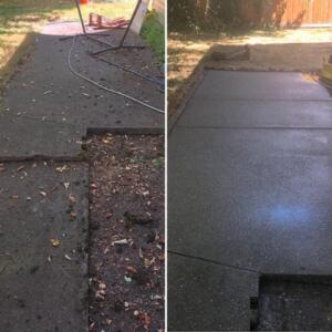 Pressure washing